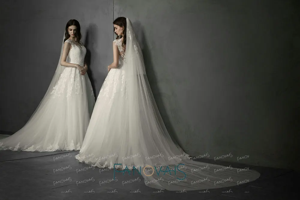 Элегантное кружевное свадебное платье длинное 2019 Vestido de Novia Свадебные платья Robe de Mariee Trouwjurk abito da sposa