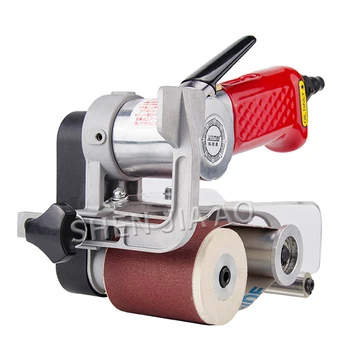 

Pneumatic wire drawing machine belt machine ring with grinding metal stainless steel grinding machine sandpaper machine polishin