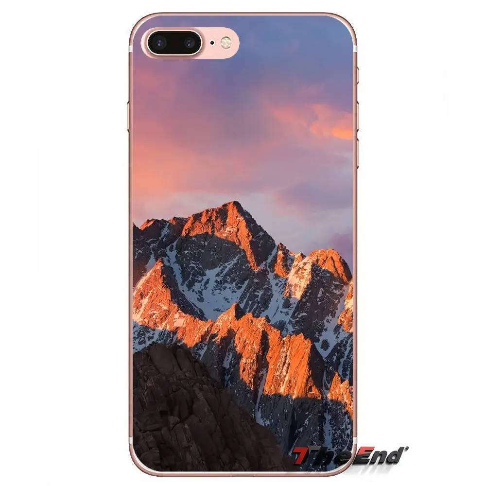 Пляжные woter Горный мягкий силиконовый из ТПУ чехол для huawei P Smart Y6 Pro P8 P9 P10 Nova P20 Lite