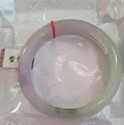 58mm-60mm Подарок сертификат натуральный Жадеит браслет красивый двойной цвет 54-60 мм Женский браслет ювелирные изделия - Цвет камня: 58mm-60mm