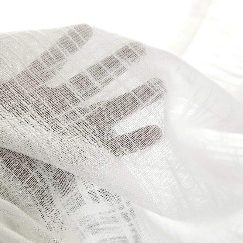 New Japan Solid Tulle Curtains for Bedroom Tulle Window Curtains for Living Room Kitchen Modern Sheer Voile Blinds Drapes