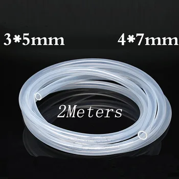 

2Meters Silicone Tube Water-cooled Motor ESC Pipe Jet Pumps Water Cooling Tube(air/oil/water) 3x5/4x7mm Parts for RC Boat Model