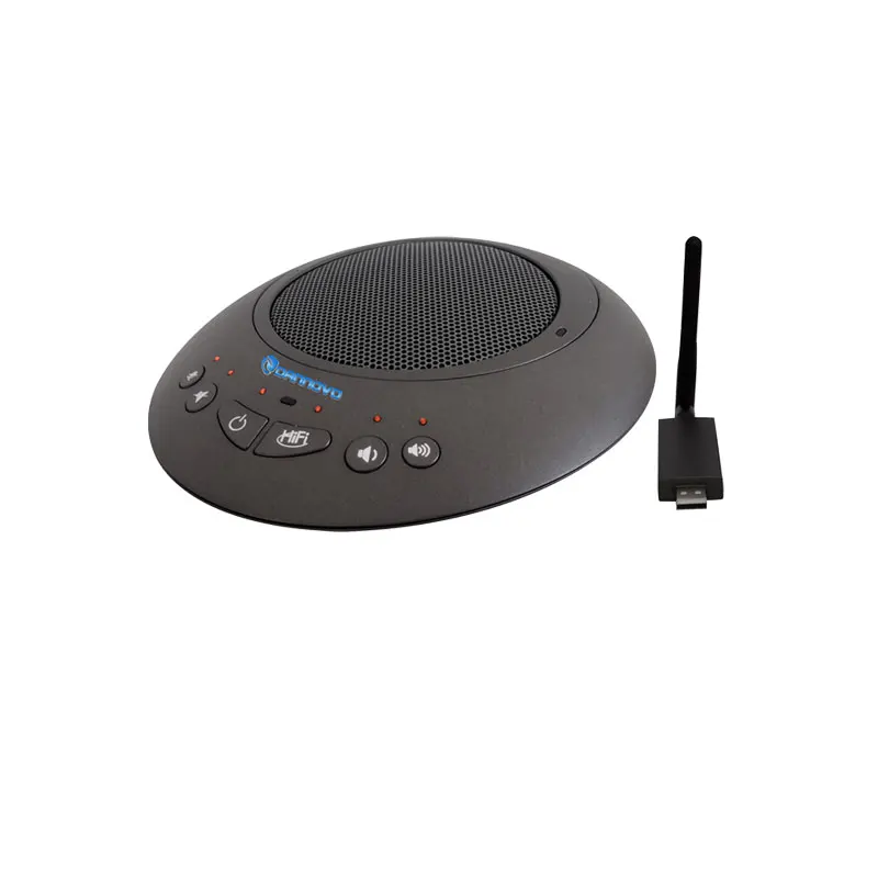 DANNOVO 2 шт. Каскадный беспроводной микрофон для большой комнаты, WebEx, microsoft Lync, Skype для бизнеса, blueджинсовый, Zoom& Jabber