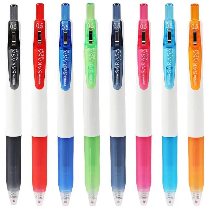 

Zebra JJ15 SARASA Clip Study Gel Pens 0.5 mm Japan