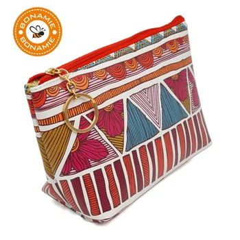 

BONAMIE Cute Printed Women Cosmetic Bag For Girl Female Lady Clutch Makeup Bag Printing Travel Wash Bag Make Up Toiletries Bag