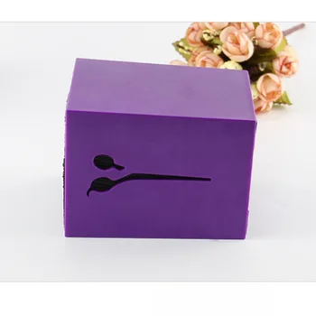 

Hot Barber Hair Scissor Stand Case Acrylic Salon Pet Groomer Hair Clips Storage Box Pot Hairdressing Tools Scissors Holder wyt77