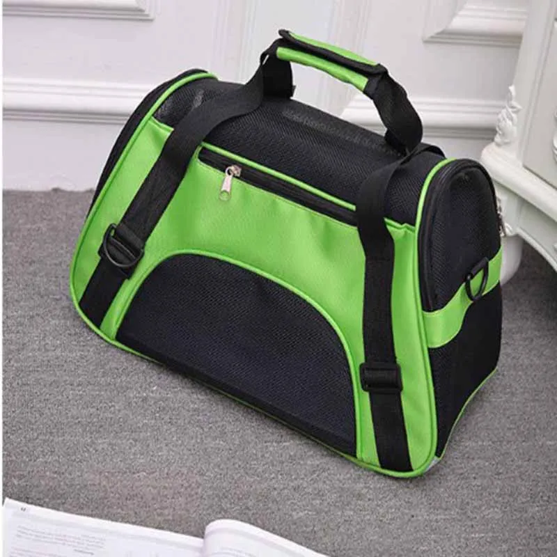 

fine joy Pet Dog Travel Carriers Soft Portable Bags For Dogs Cats Outdoor Dog Carrier Pet supplies 3 Colors 3 Size
