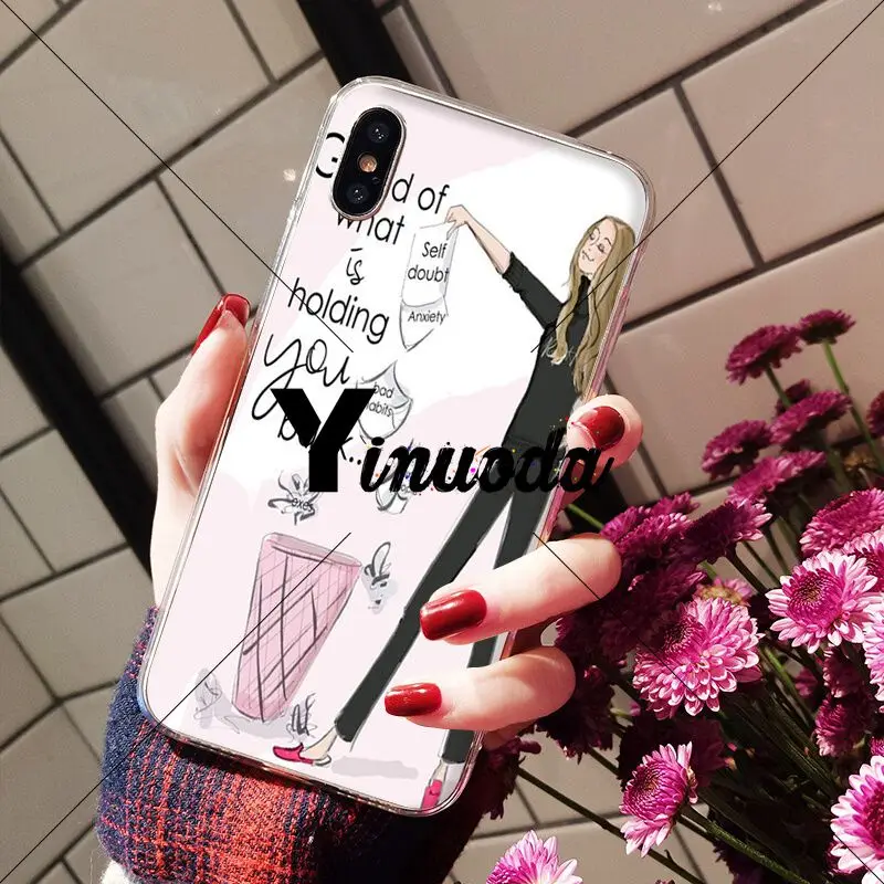 VOGUE Christmas Princess Girl Female boss coffee Phone Case