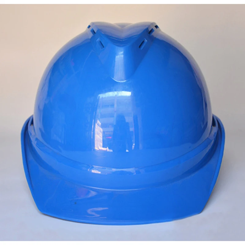 Защитный шлем Рабочая крышка высокопрочный ABS Материал лето дышащая конструкция шлемы Защитная твердая шляпа логотип печать обслуживание