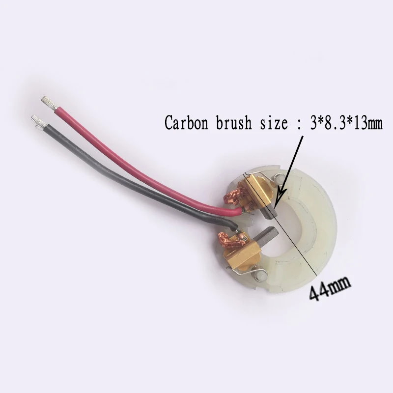 2 Pcs Carbon Brush Holder /& Pair Of Carbon Brushes 3x8x13mm Compatible With HILTI SFC14A SFC14-A SFC 22-A 22A Power Tools Parts