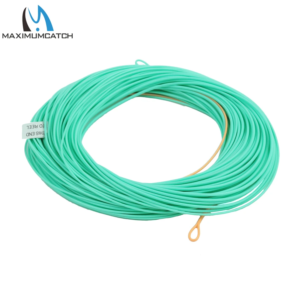 

Maximumcatch 90FT Nymph Fly Line 2/3/4/5/6WT Weight Forward Fly Fishing Line With Welded Loops