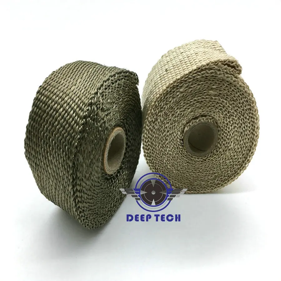 Глушитель выхлопной трубы термостойкая изоляционная лента 5 м x 2 дюйма|exhaust