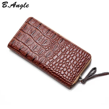 

Women Wallets Brand Design High Quality Leather Wallet Female Hasp Fashion Dollar Price Alligator Long Women Wallets And Purses