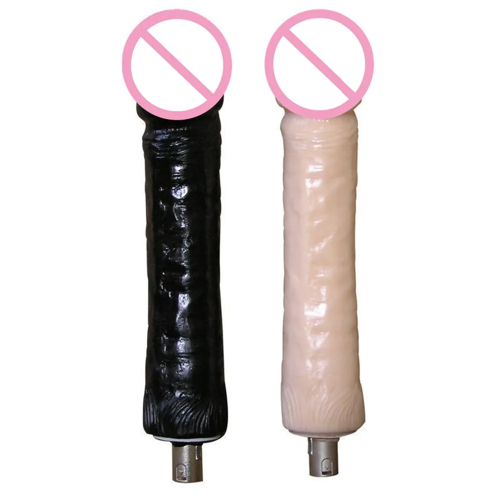 Automatic Sex Machine Attachment Big Black Dildo,26Cm -6590