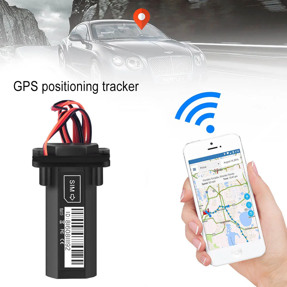 Мини Водонепроницаемый в реальном времени gps GPRS GSM устройство слежения система для автомобиль, транспортное средство, мотоцикл TU-shop