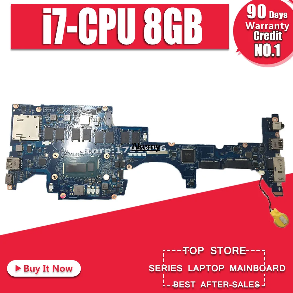 

FRU 04X6417 Mainboard For Lenovo Thinkpad Yoga S1 Laptop motherboard ZIPS1 LA-A341P SR1EA I7-4510/4500U 8GB Ram Memory works