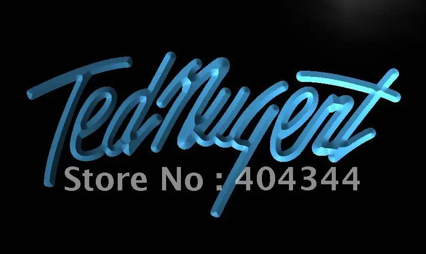 LF228- Ted Nugent LED Neon Light Sign home decor crafts | Дом и сад