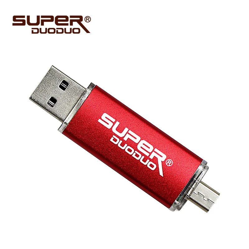 OTG 2 в 1 флеш-накопитель высокоскоростной цветной USB флэш-накопитель 4 GB/8 GB/16 GB/32 GB/64 GB 128GB флэш-память USB карта памяти, Флеш накопитель u-диск