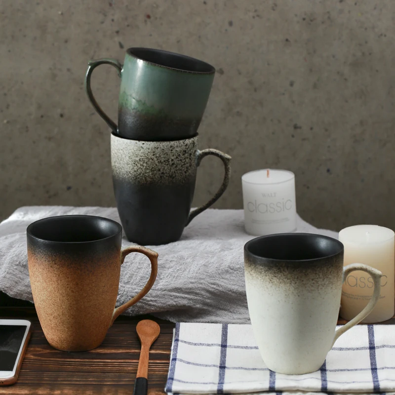 레트로 그레디언트 세라믹 머그