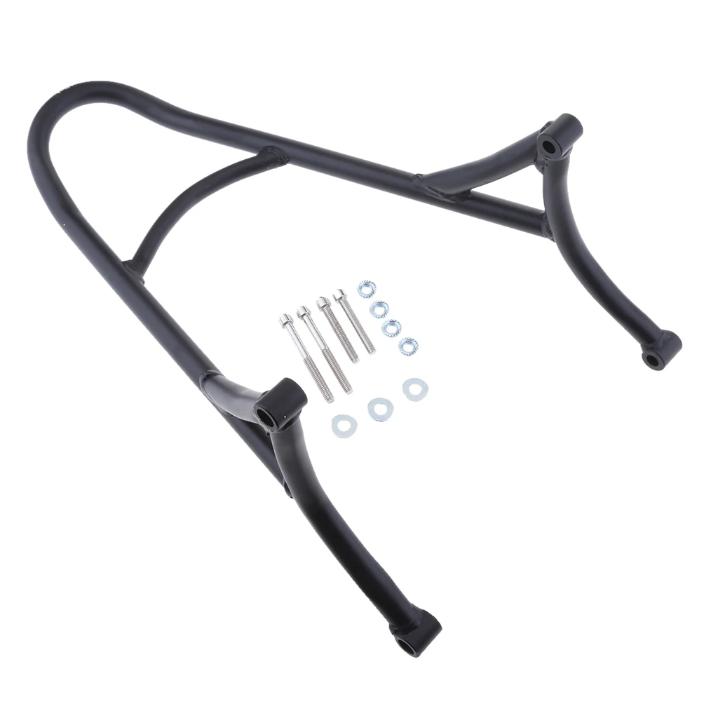 Motorcycle Parts Short Sissy Bar Passenger Backrest Back Rest For All 2004-2016 Harley Sportster 883 1200 XL 45x29x19.6 CM Black