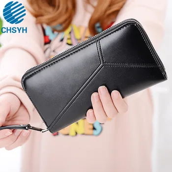

New Ladies Long Wallet Korean Zipper Wallet Large Banknote Wallet Women Fresh Multi-functional Handbag