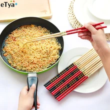 Новинка года 1 пара Бамбуковые супер длинные китайские поварские лапши палочки для еды глубокий жареный горячий горшок Ho использование ресторана