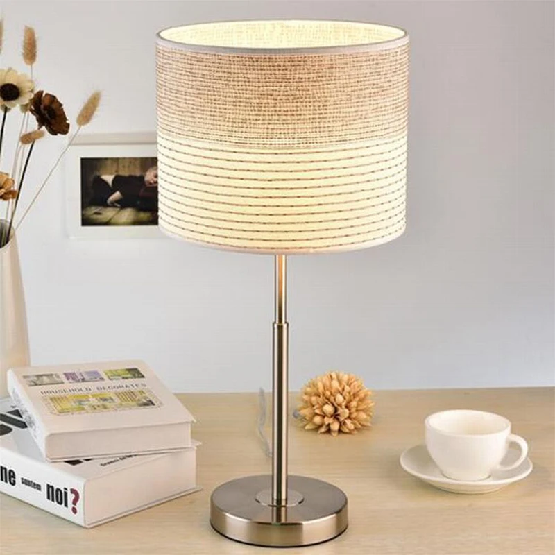 

Lamp Table LED Bedroom Vintage Modern LED Table Lamp Round Modern Minimalist Art LED Table Lamps Indoor Lighting Home Decoration
