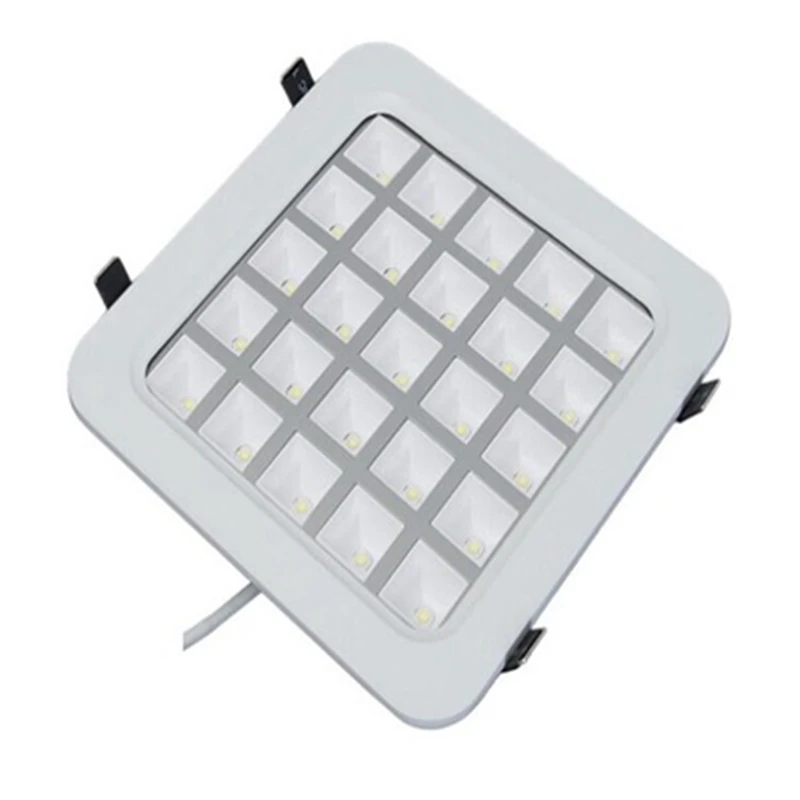 

25W LED Grill Light Bulb Panel Grille Lamps Indoor Ceiliing Lighting 85~265V Lights warranty 2 years CE RoHS