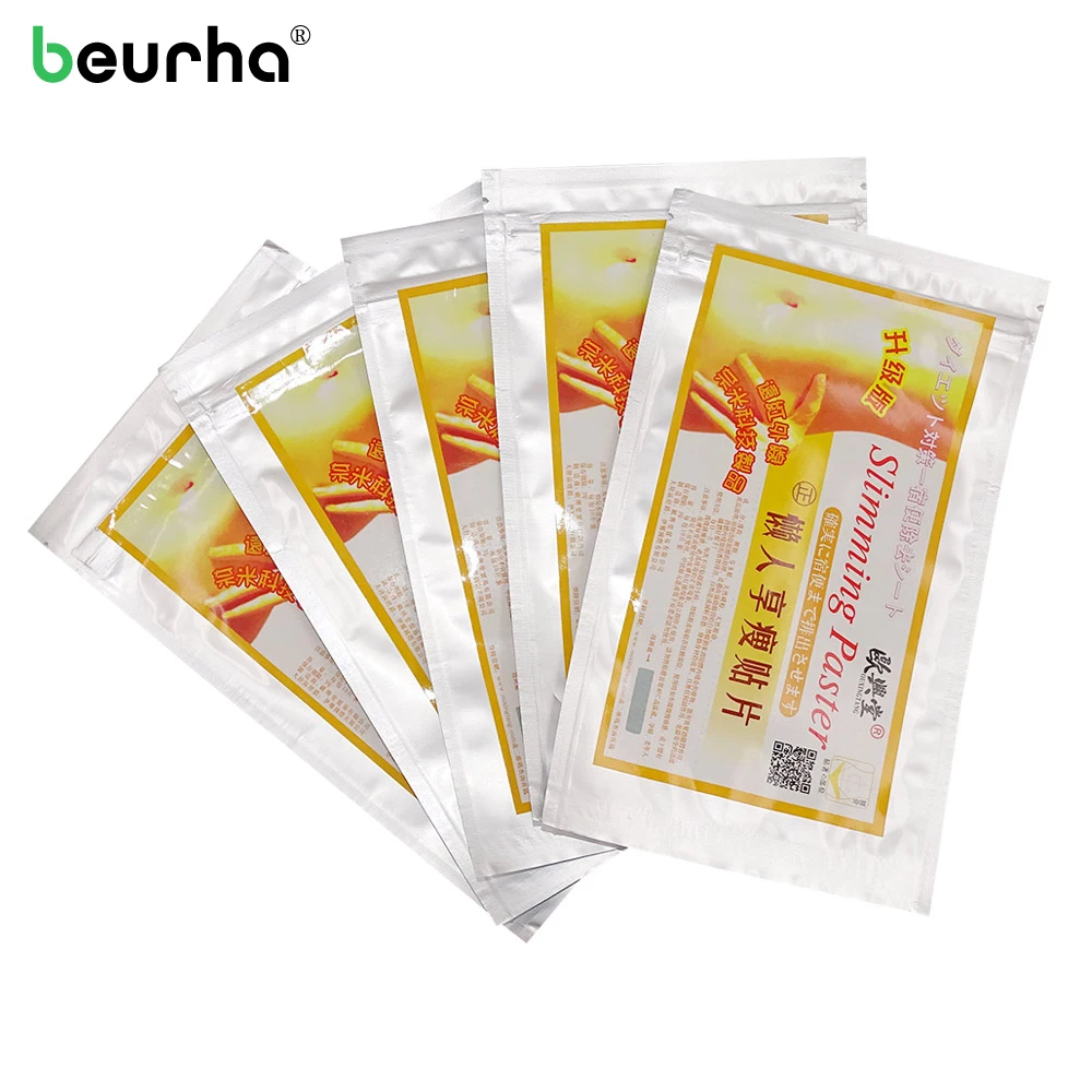 

50PCS Slimming Paster Patch Navel Stick Weight Lose Diet Burn Fat Eliminating Anti-Cellulite Body Treatment Natural Ingredients