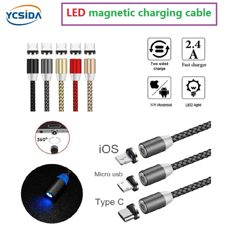 

For Round magnetic plug,circular magnetic charging cable