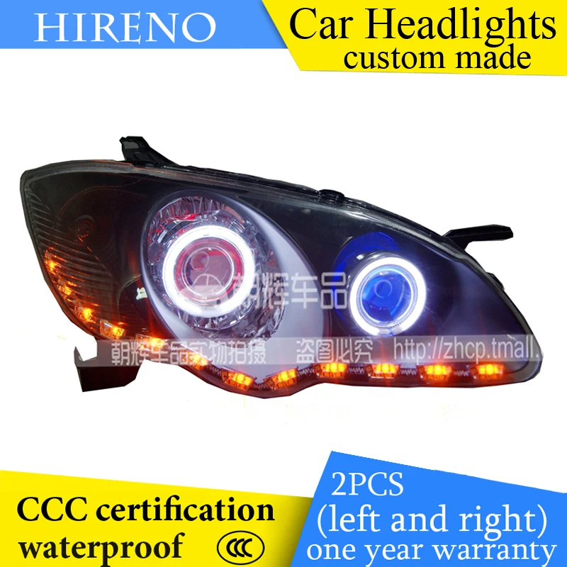 Hireno custom Modified Headlamp for BYD F3 2008 2014 Headlight Assembly