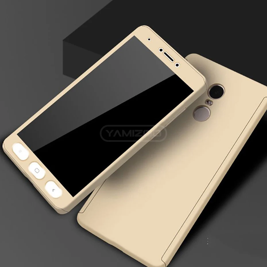 YAMIZOO For Xiaomi Redmi 4x Note 4 Global Case For Xiaomi Redmi 4x Note 4 Case 360 Full Protective Hard Phone Case Glass Coque   (12)