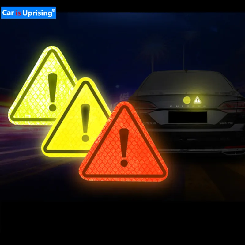 

Car trunk Sticker Warning Mark Safety Reflective Strips Stickers for Volvo V40 V50 V60 V80 S80 XC60 XC90 S60 S90 Car Styling