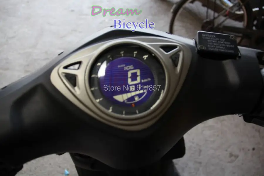 RSZ измеритель скорости мотоцикла инструмент для мотора 100 Ohmic 500 Ohmic ЖК-дисплей