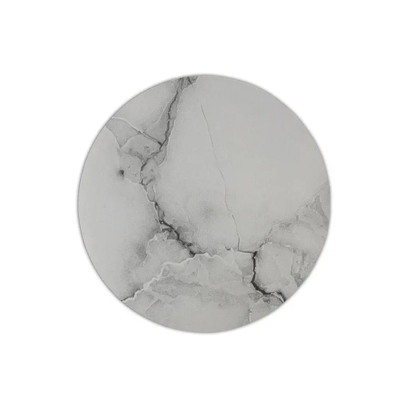 Black and white marble background Round Mouse pad Customized Non Slip Rubber Round Mouse pad Non Slip Rubber Mouse pad Gaming Mouse Pad (7)