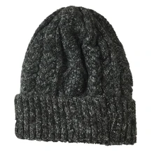 Витая вязаная шапка для мужчин и женщин skullies Повседневная универсальная шерстяная шапка зимние теплые зимне наушники шапка пара шапка-маска