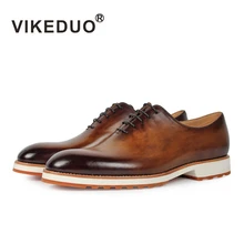 Vikeduo Handmade Retro Oxford Shoes