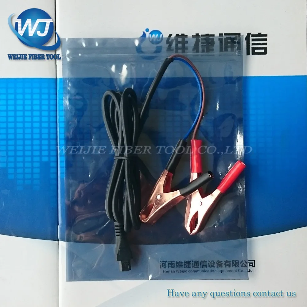 

10pcs/lot Type-71C/81C/600C/400S Optical Fiber Fusion Splicer 12V DC charging cable dcc-15