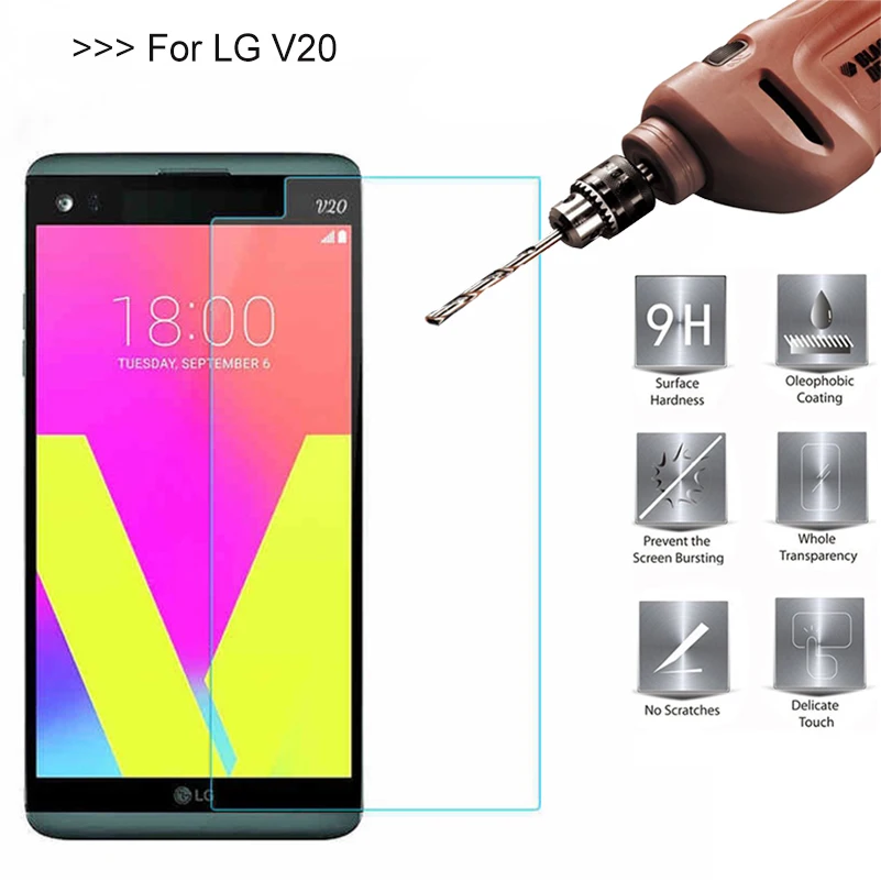 9H 2.5D 0 26 мм Закаленное стекло протектор для LG V20 H990 5 7 дюймов экран закаленное