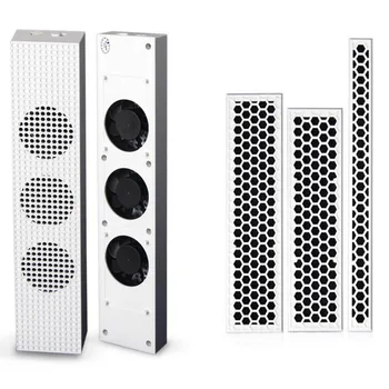 

For Xbox one Slim ONE S USB External Super Turbo Temperature Control Cooling Fan Cooler 3 fan+DIY Dust Proof Prevent Dustproof