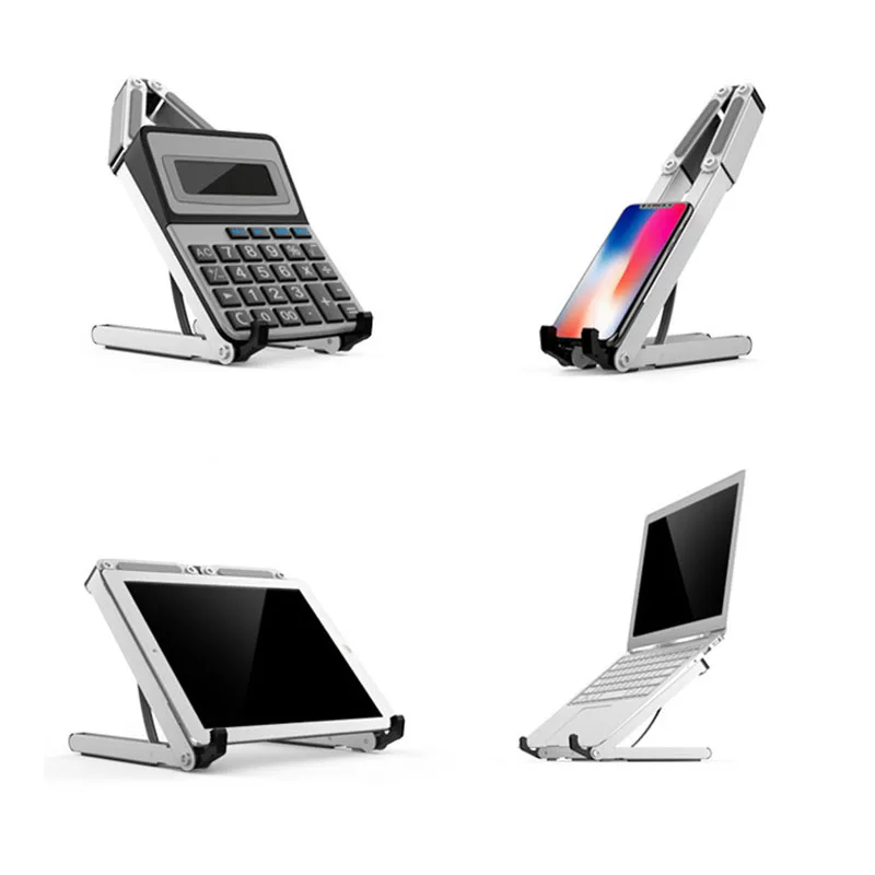  Aluminum Alloy Notebook Stand Portable Adjustable Computer Stand High Quality Phone Pad Laptop Calc