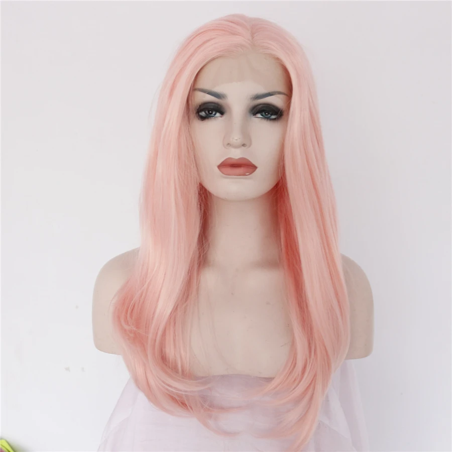 18'' Synthetic Lace Front Wigs Glueless Futura Heat Resistant Hand Tied ...