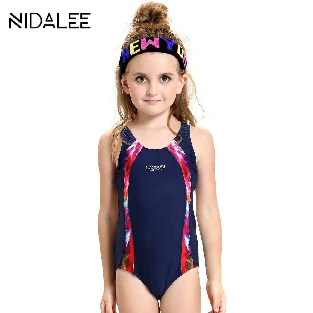 nuovo stile 2017 bambini bella di un pezzo costumi da bagno delle ragazze di marca dei