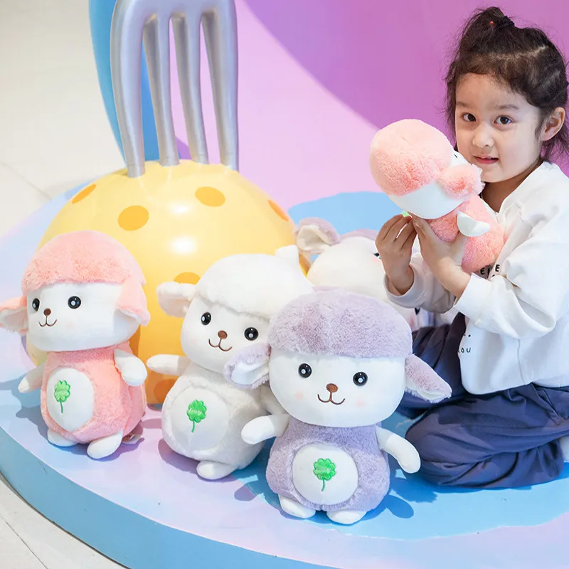 25-45 см мультфильм милые плюшевые игрушки Овцы мягкие куклы Альпака дети девочки
