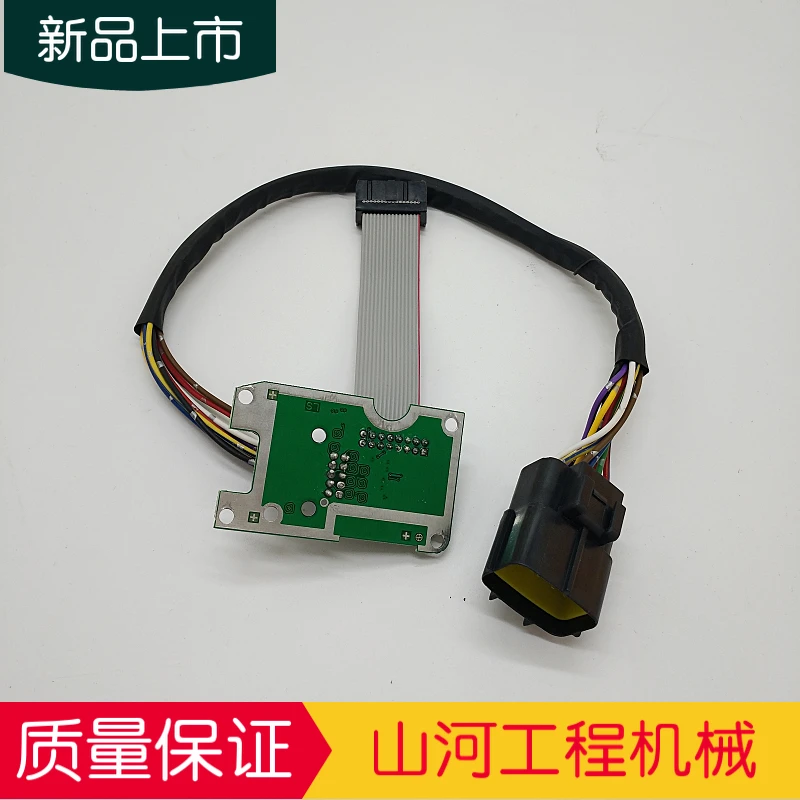 

free shipping excavator ec140/210/240/290b dashboard display wire harness plug wiring circuit board digger