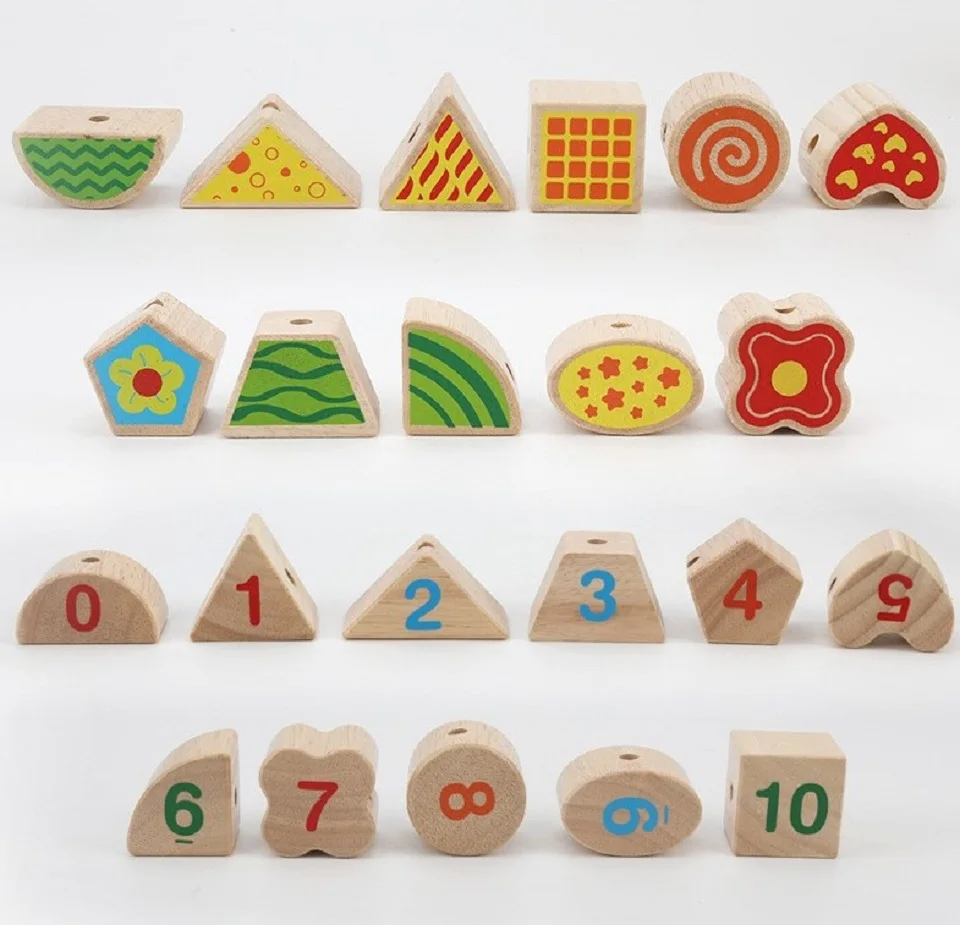 Детские складывающиеся гнездящиеся игрушки развивающие деревянные геометрические блоки подарок ко дню рождения детский спортивный деревянный детский игрушка jooyoo