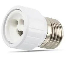 1x E27 к GU10 противопожарные Материал держатель лампы Конвертеры гнездо адаптера лампа База Тип