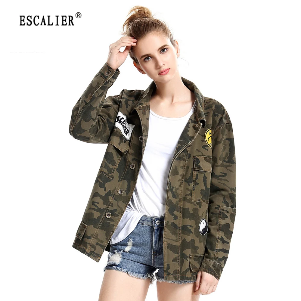 Compra Parka chaqueta verde militar online al por mayor de