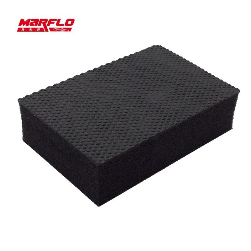 Car Wash font b Care b font Magic Clay Bar Block Mitt Pad Microfiber Cleaning Detailing