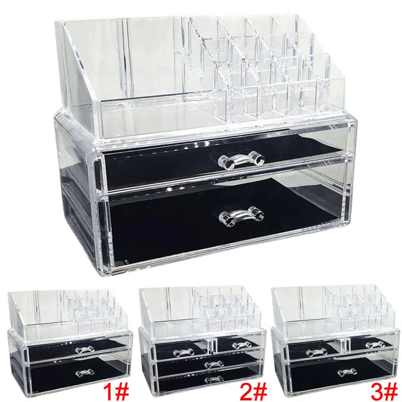 New Makeup Organizer Cosmetic Box Storage Box Lipstick Jewelry Box